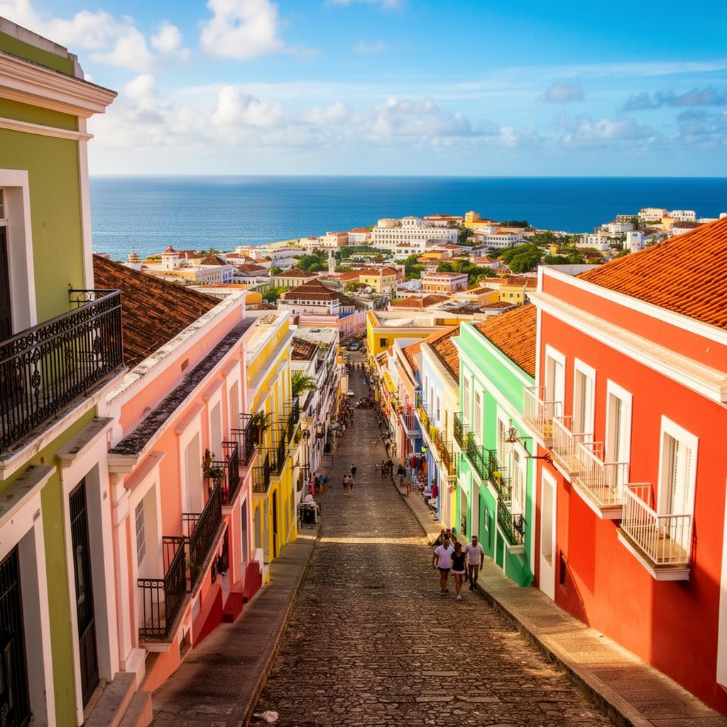 Colorful Old San Juan, Puerto Rico — where ZUCORYN ships daily